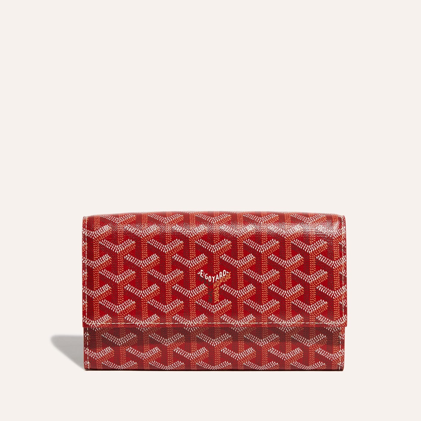 Goyard Varenne Continental Wallet Red - Image 2